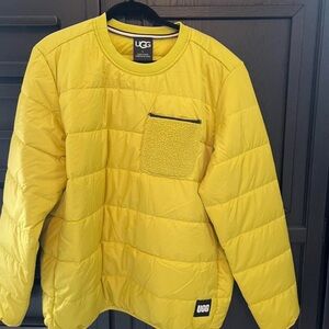 UGG Bright Yellow Quilted Jacket